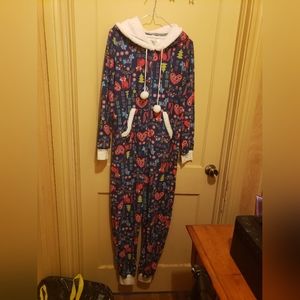Francesca's Hooded Onesie Pajamas